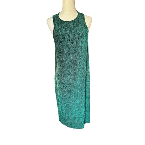 Anthropologie Adrienne Twist-Back Velvet MIDI DRESS XS - Picture 3 of 10